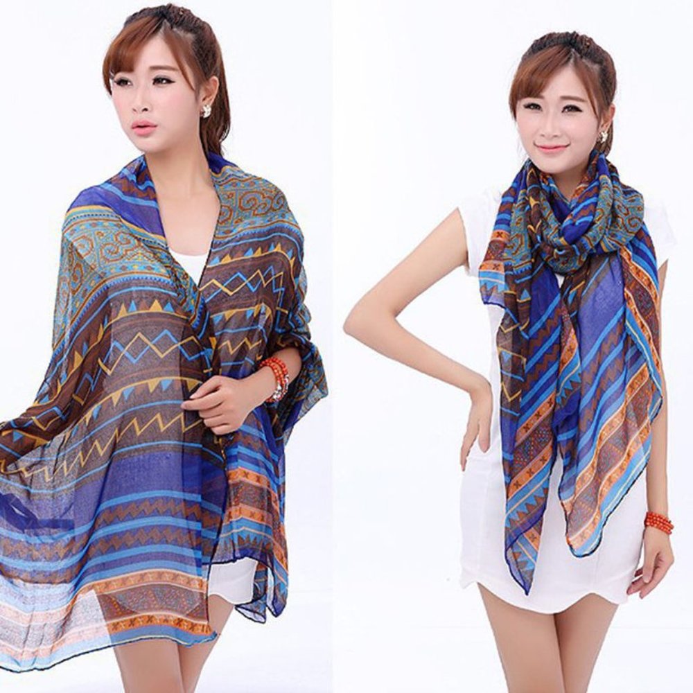 Cotton Chiffon Voile scarf shawl bathing suit cove
